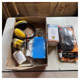 New Nitrile Disposable Gloves, Light Bulbs, And Mo