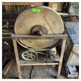 Antique Sharpening Stone, 20" With Electric Motor