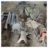 Antique Delaval Cream Separator, Yard Art