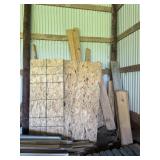 Large Pile Of Flooring And Trim