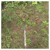 40" Metal Yard Art Wheel