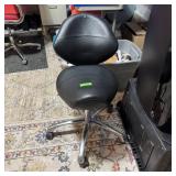 Bicycle Seat Swivel Chair, Adjustable Height; Heav