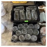 Two Totes Of 2-quart Jars