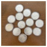 13 Fake Morgan Dollars