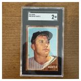 1962 Topps Mickey Mantle Card