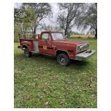 1981 Dodge Power Ram 250 Custom Firetruck, 19,000