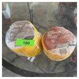 Two Rolls Of Twisted Poly Rope, ï¿½" X 100