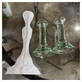 3 Vintage Candle Holders