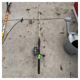 Optic 60 Large Fishing Reel, Rod Broken