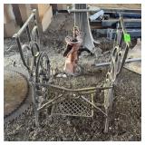 Antique Cast Iron Sewing Machine Stand