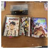 Tote With Hot Rod Car And Comic Books