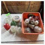 Tote With Various Glass Insulators