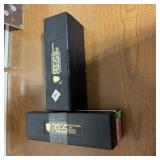 Two Pcgs Empty Coin Boxes