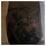 Box Of Antique Wrenches