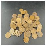Miscellaneous bag of Wheat Cents