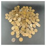 Bag of miscellaneous Wheat Cents