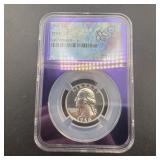 1964 Proof 67 Silver Quarter