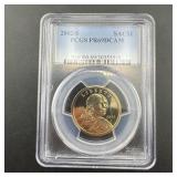 2002-S Sacajawea Dollar, graded Proof 69