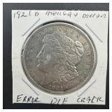 1921-D Morgan Silver Dollar
