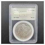 1902-P Morgan Silver Dollar, graded MS65