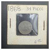 1868 Three Cent Nickel
