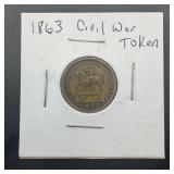 1863 Civil War Token