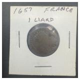 1657 Franz coin