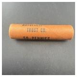 1959 Brilliant Uncirculated penny rolls