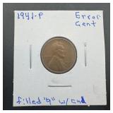 1941-P Error Penny