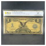 1899 $1 Black Eagle Silver Certificate, Black Eagl
