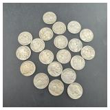 Bag of Buffalo Nickels, mixed dates