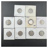 Bag of Buffalo Nickels, mixed dates