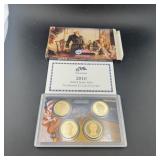 2010 GOLD Presidential Dollar Proof Set