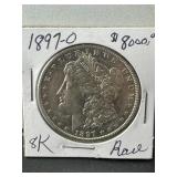 1897-o Morgan Silver Dollar, Key Date