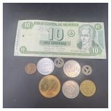 Miscellaneous foreign tokens and U.S. tokens
