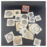 Miscellaneous foreign coins and tokens