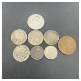 Miscellaneous U.S. and Canadian coins
