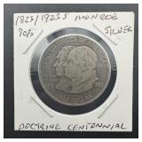 1923-S Monroe Doctrine Silver Commemorative Half D