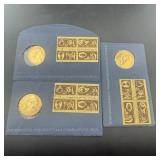2 George Washington Revolution Tokens