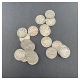 Bag of Buffalo Nickels, mixed dates