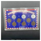 World War II Lincoln Penny Collection