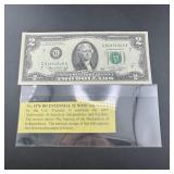 1976 Bicentennial $2 Note