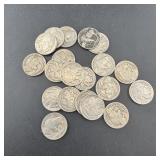 Bag of Buffalo Nickels, mixed dates