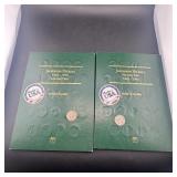 Two-piece Jefferson Nickel Collection Books