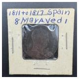 1811-1817 Spain coin