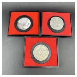 Three U.S. Mint tokens