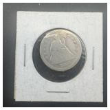 1856 Seated Quarter