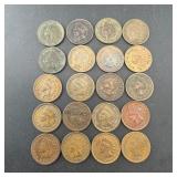 Bag of miscellaneous Indian Head Pennies