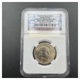 2009-P John Tyler Dollar, graded