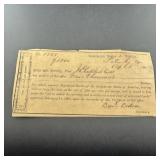 1864 Confederate $5,000 Note